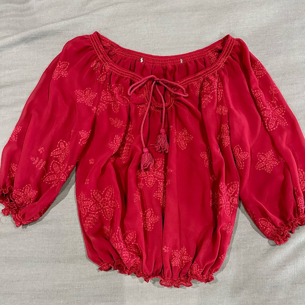 Maroon Shirt - size M